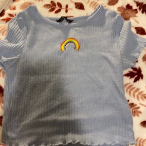 Rainbow Crop Top.